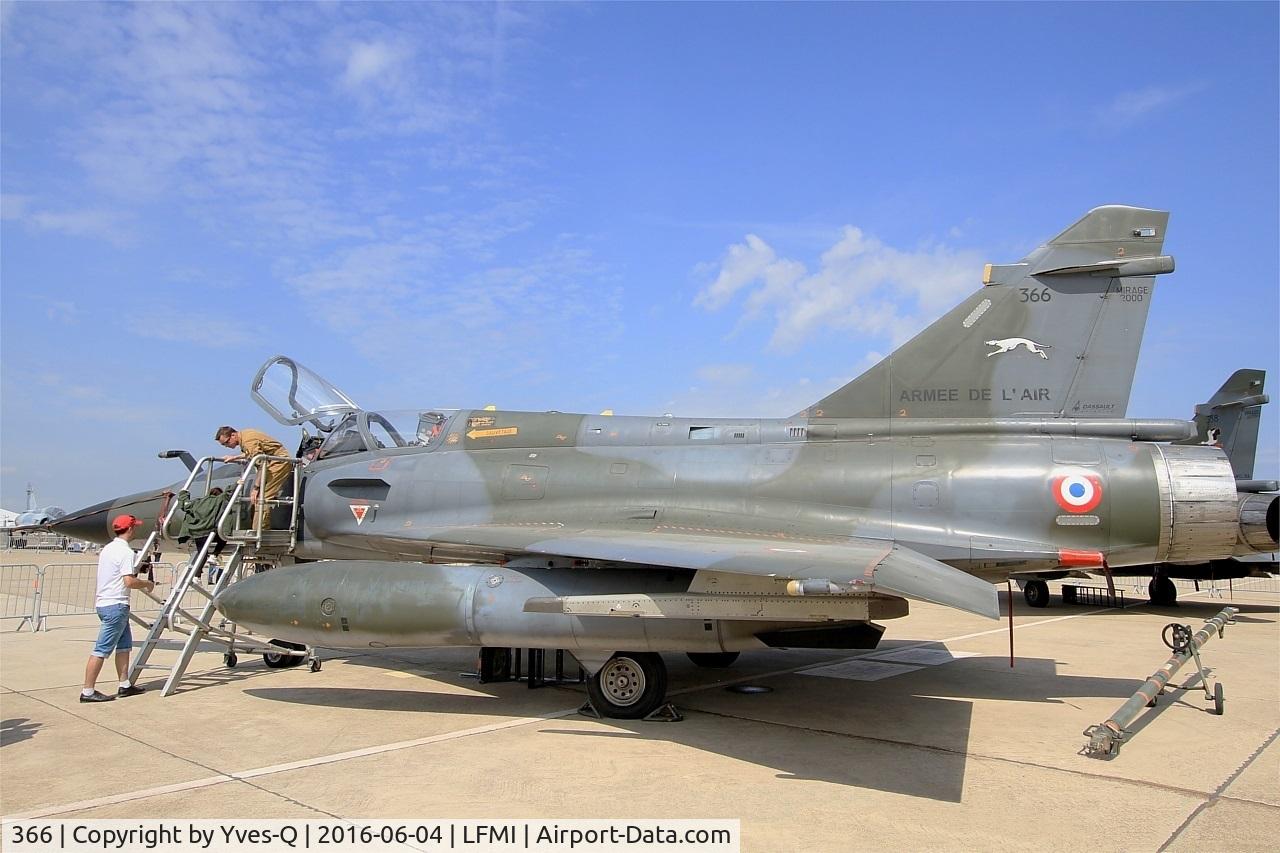 366, Dassault Mirage 2000N C/N 360, Dassault Mirage 2000N, Static display, Istres-Le Tubé Air Base 125 (LFMI-QIE) open day 2016