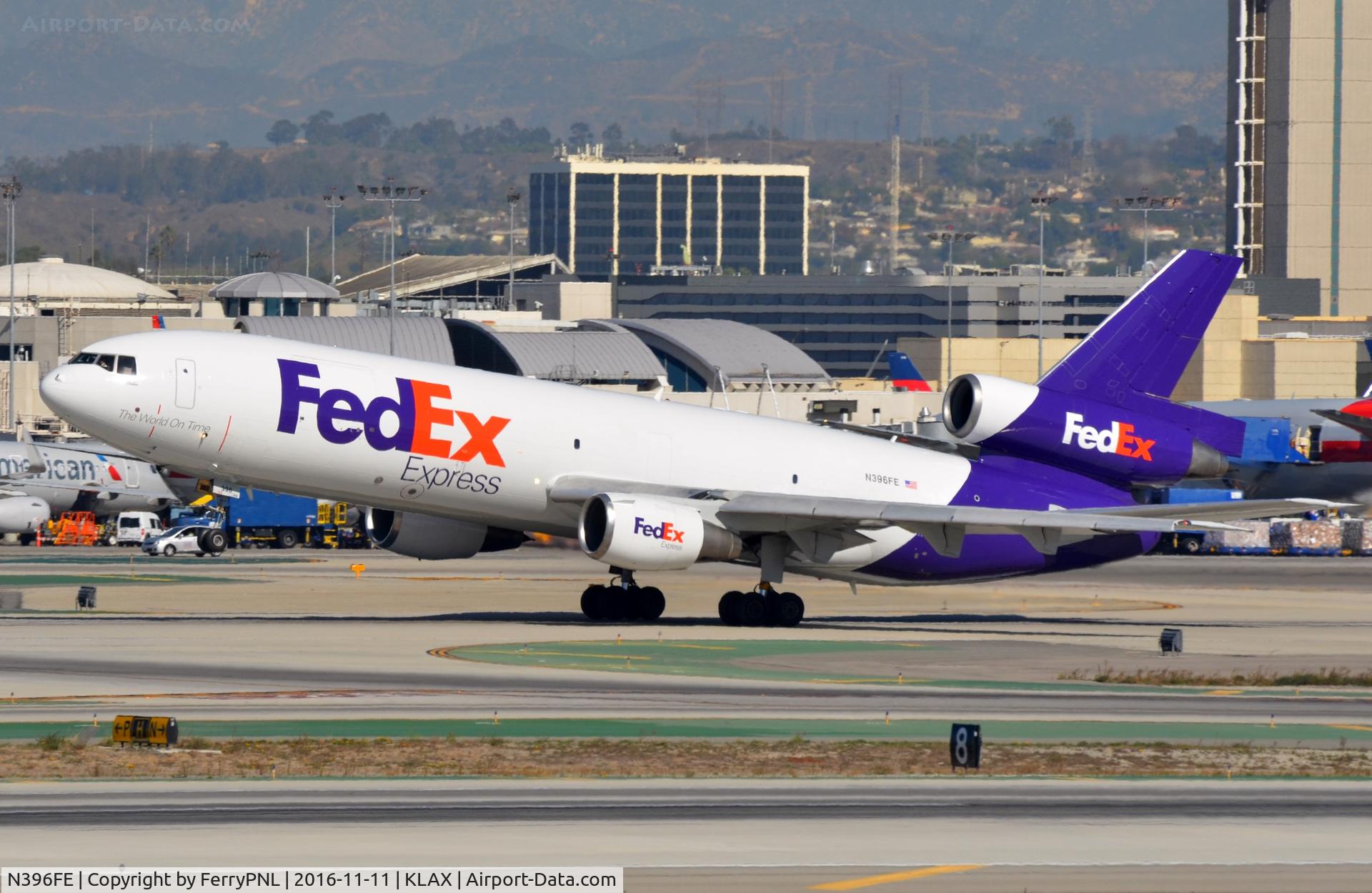 N396FE, 1975 McDonnell Douglas MD-10-10F C/N 46630, Rotation: Fedex MD10F