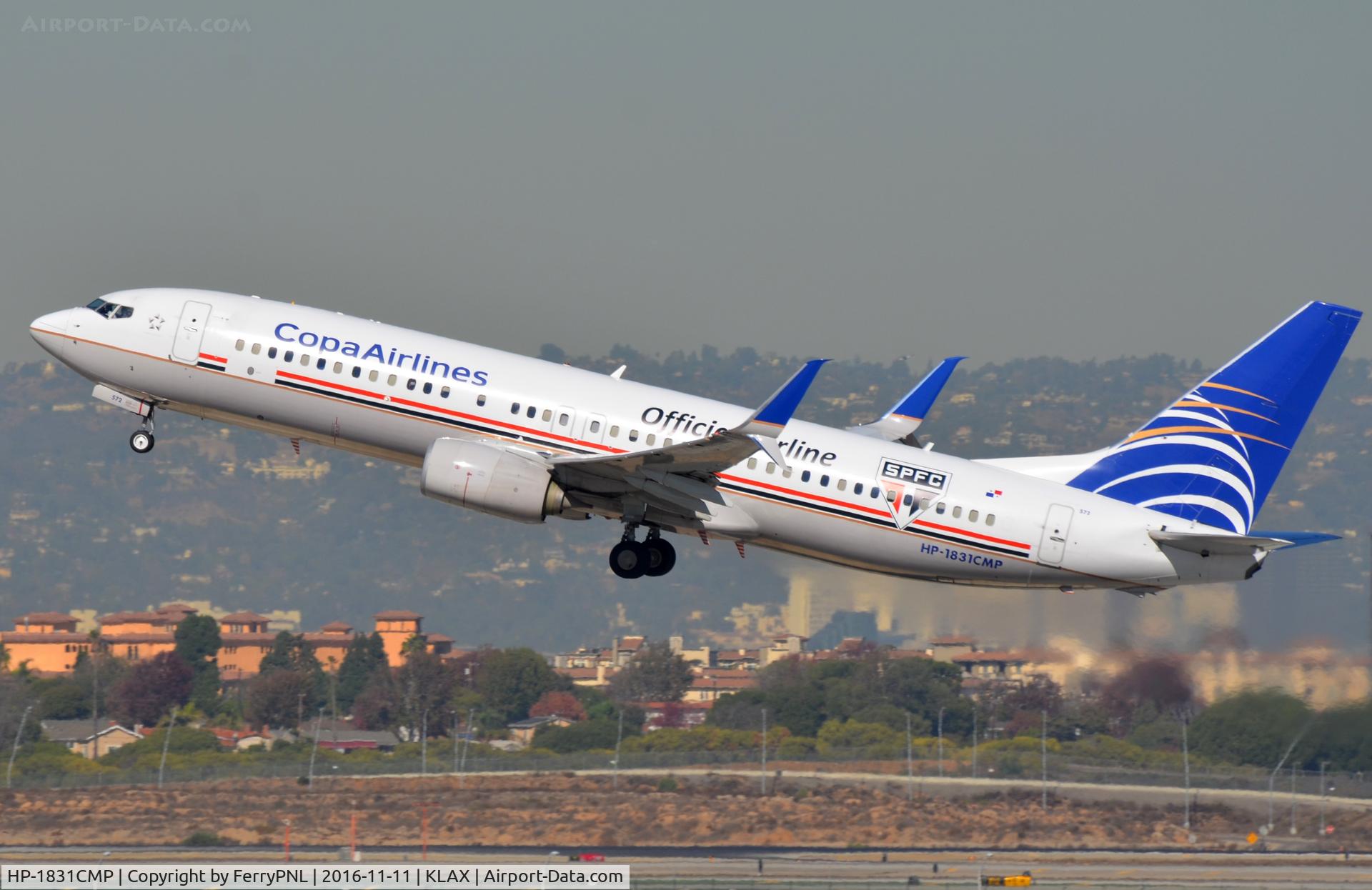 HP-1831CMP, 2013 Boeing 737-8V3 C/N 40788, Copa in promotional c/s