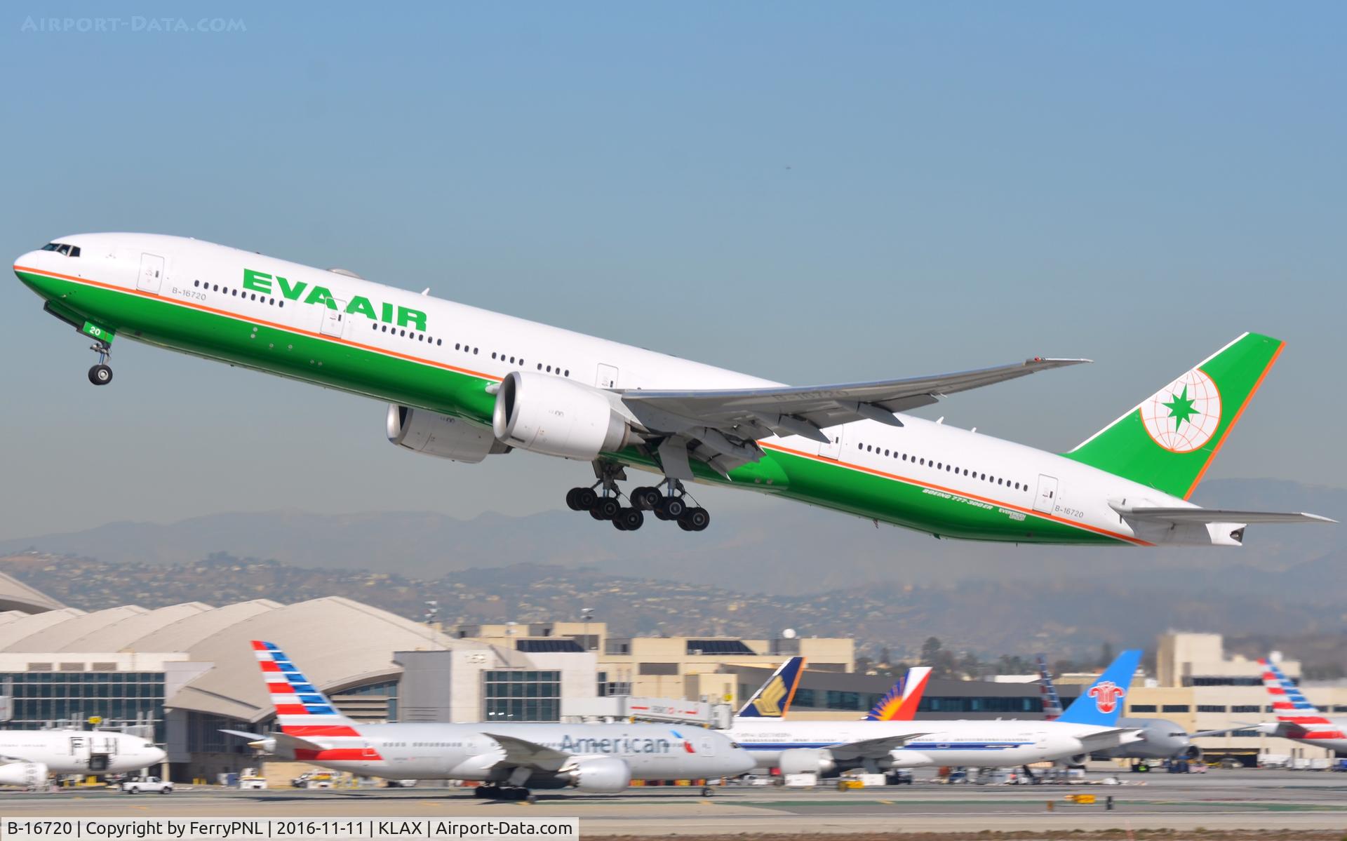 B-16720, 2014 Boeing 777-36N/ER C/N 41820, Departure of a EVA B773