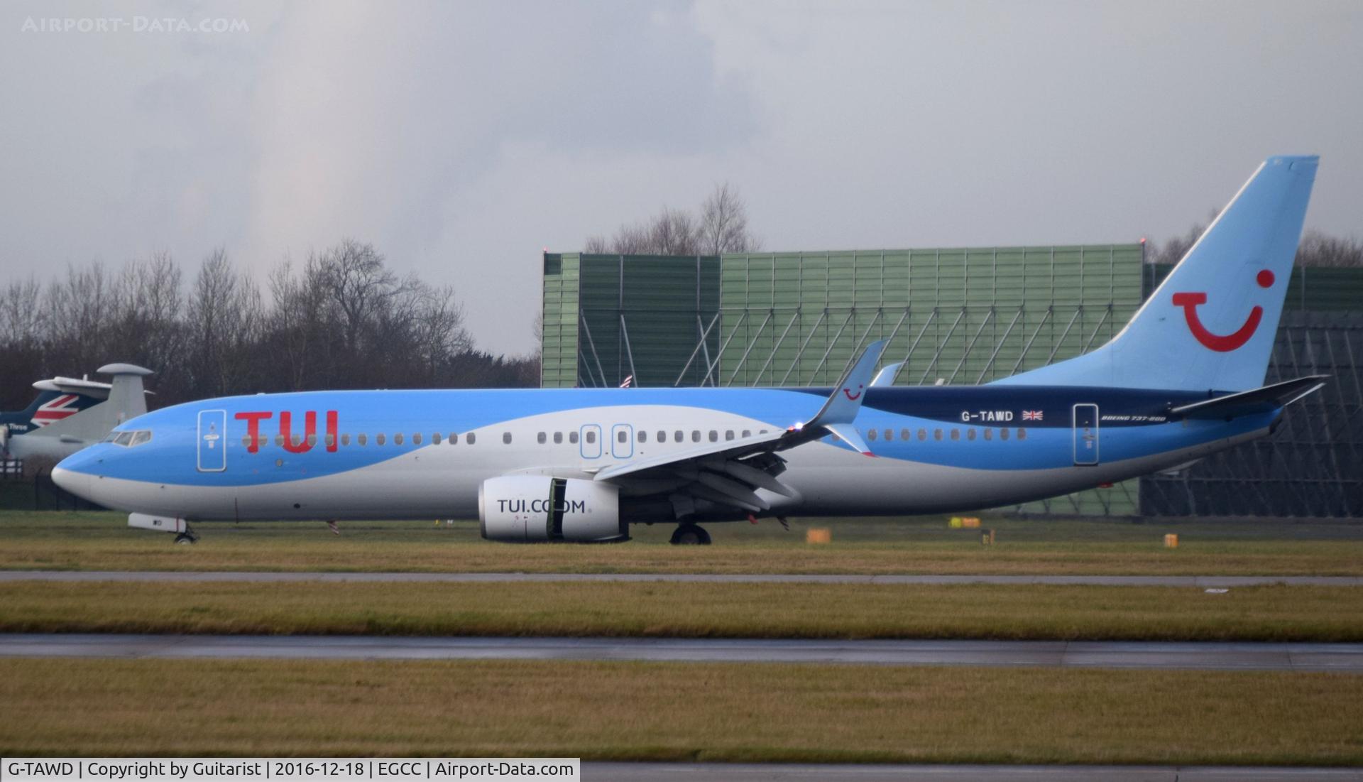 G-TAWD, 2012 Boeing 737-8K5 C/N 37265, At Manchester