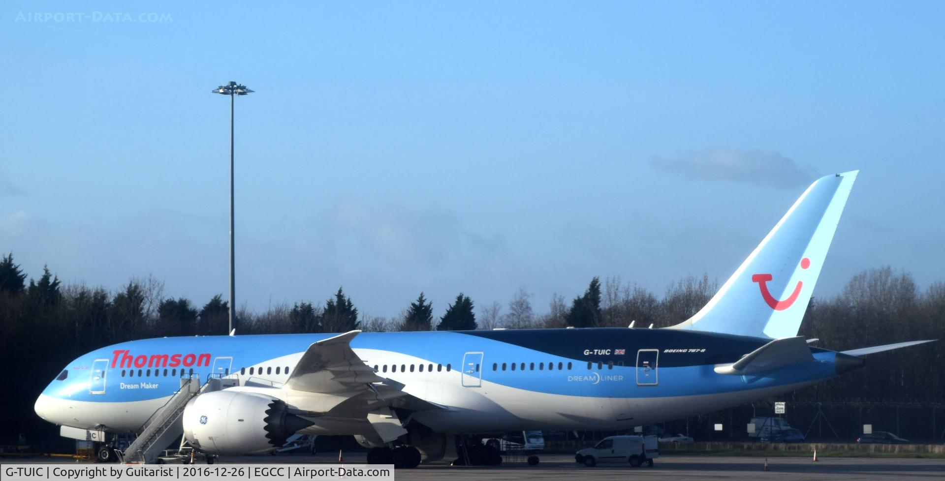 G-TUIC, 2013 Boeing 787-8 Dreamliner C/N 34424, At Manchester