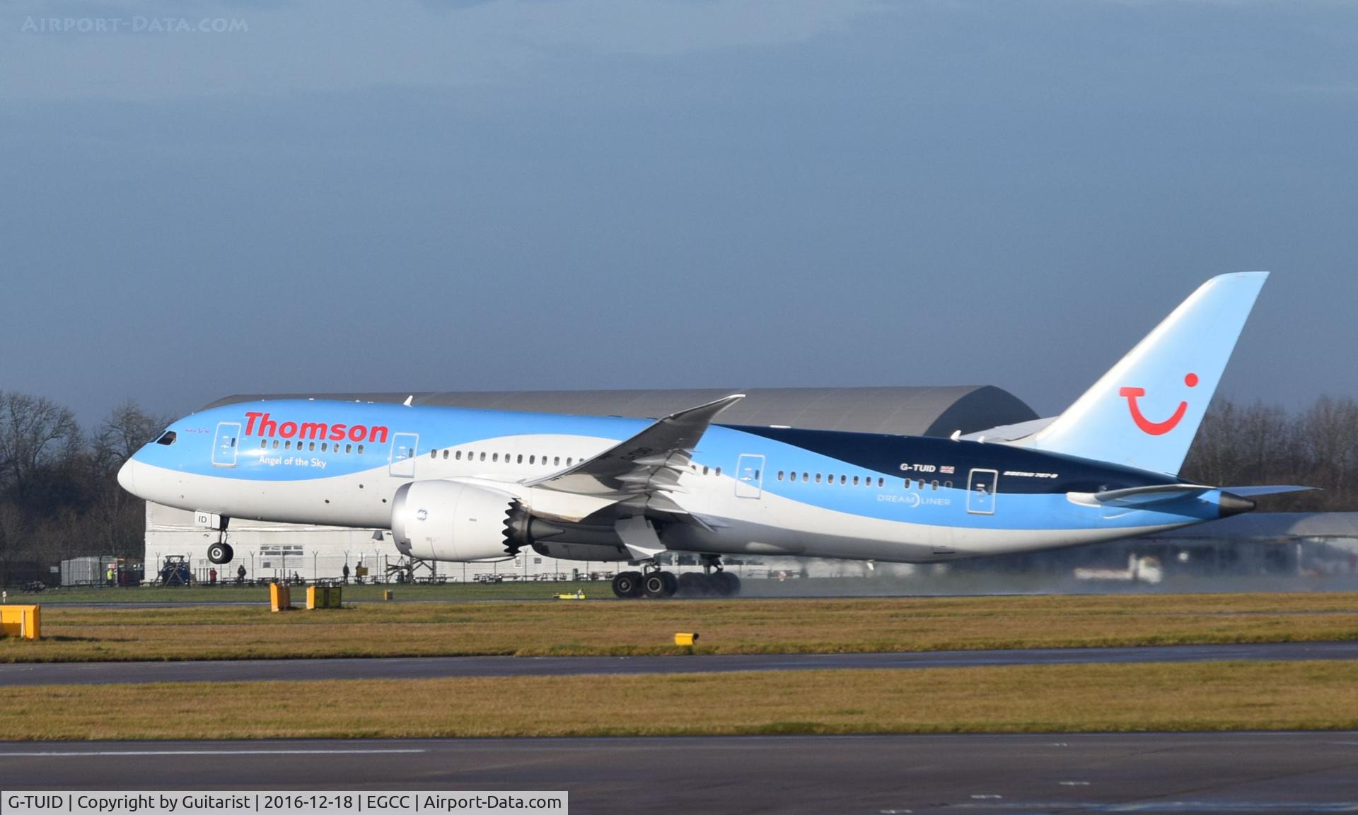 G-TUID, 2013 Boeing 787-8 Dreamliner C/N 36424, At Manchester