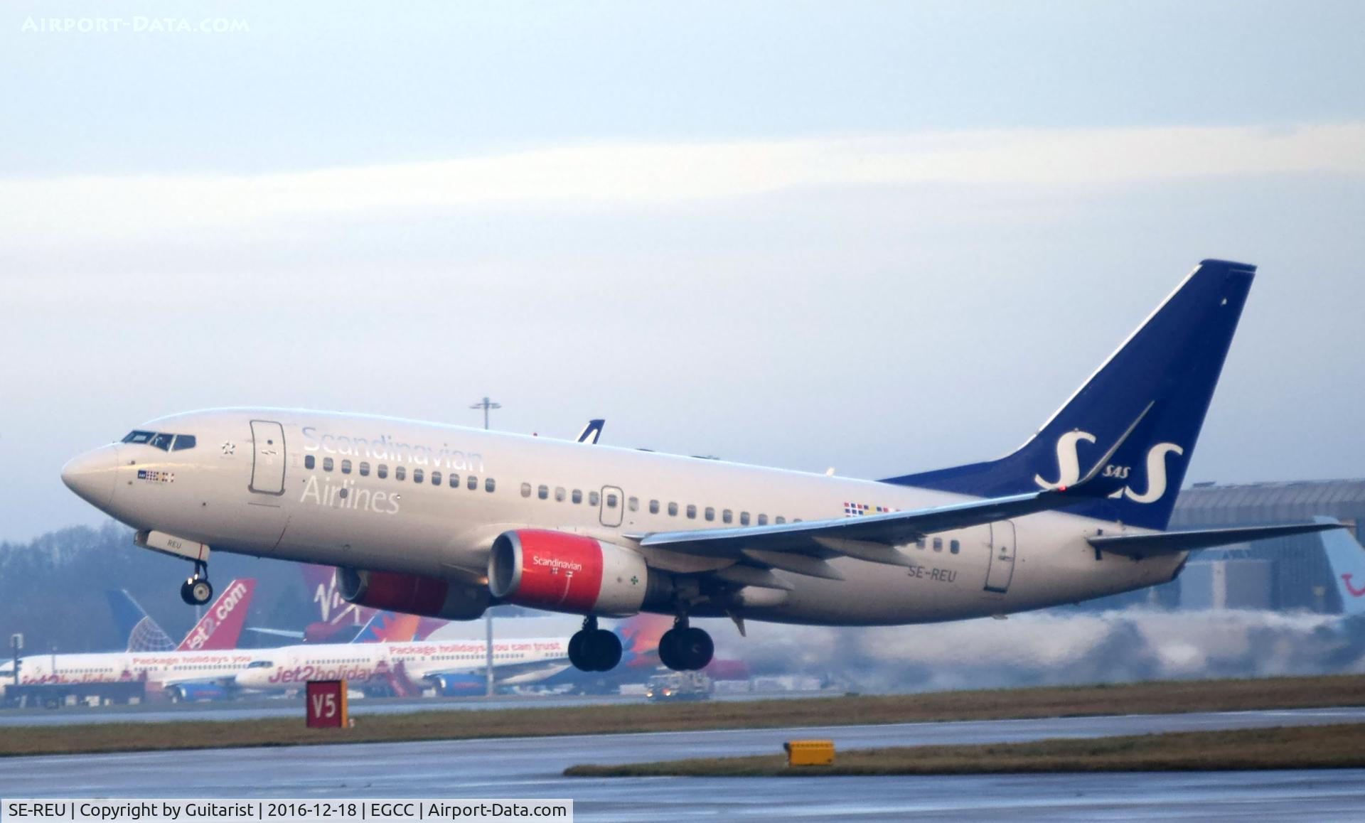 SE-REU, 2002 Boeing 737-76N C/N 33005, At Manchester