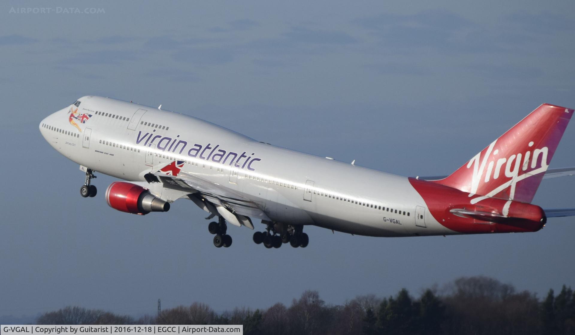 G-VGAL, 2001 Boeing 747-443 C/N 32337, At Manchester