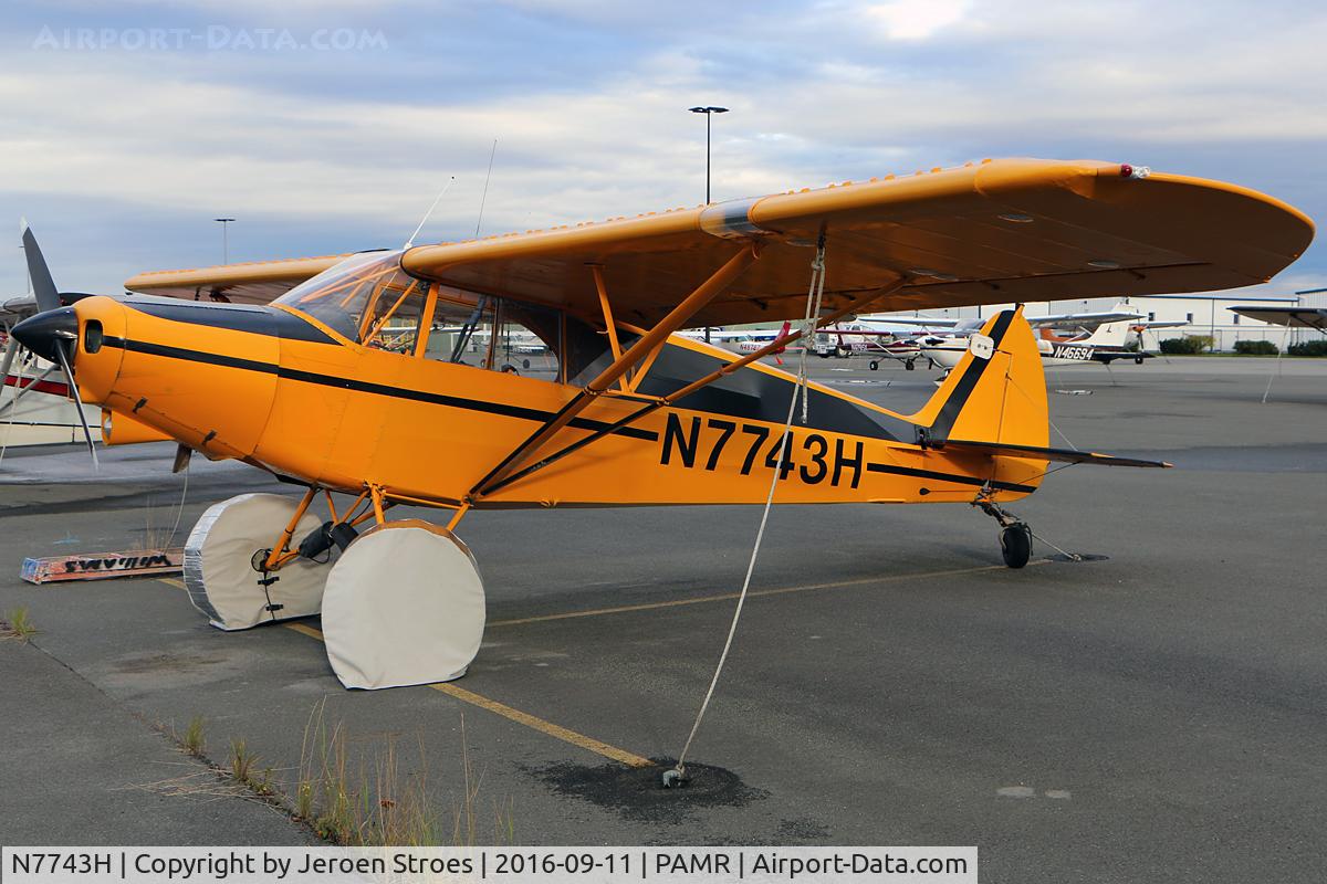 N7743H, 1946 Piper PA-12 Super Cruiser C/N 12-639, anchorage