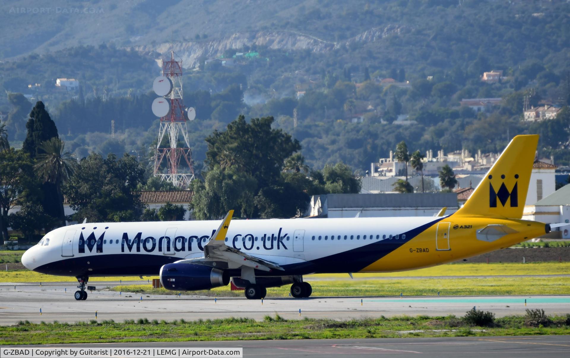 G-ZBAD, 2013 Airbus A321-231 C/N 5582, At Malaga