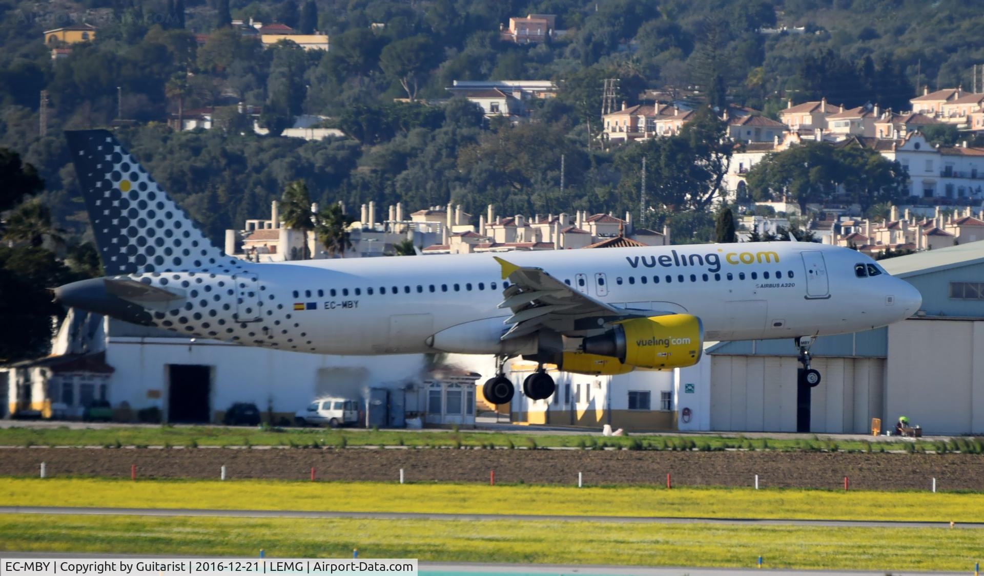EC-MBY, 2011 Airbus A320-214 C/N 4674, At Malaga