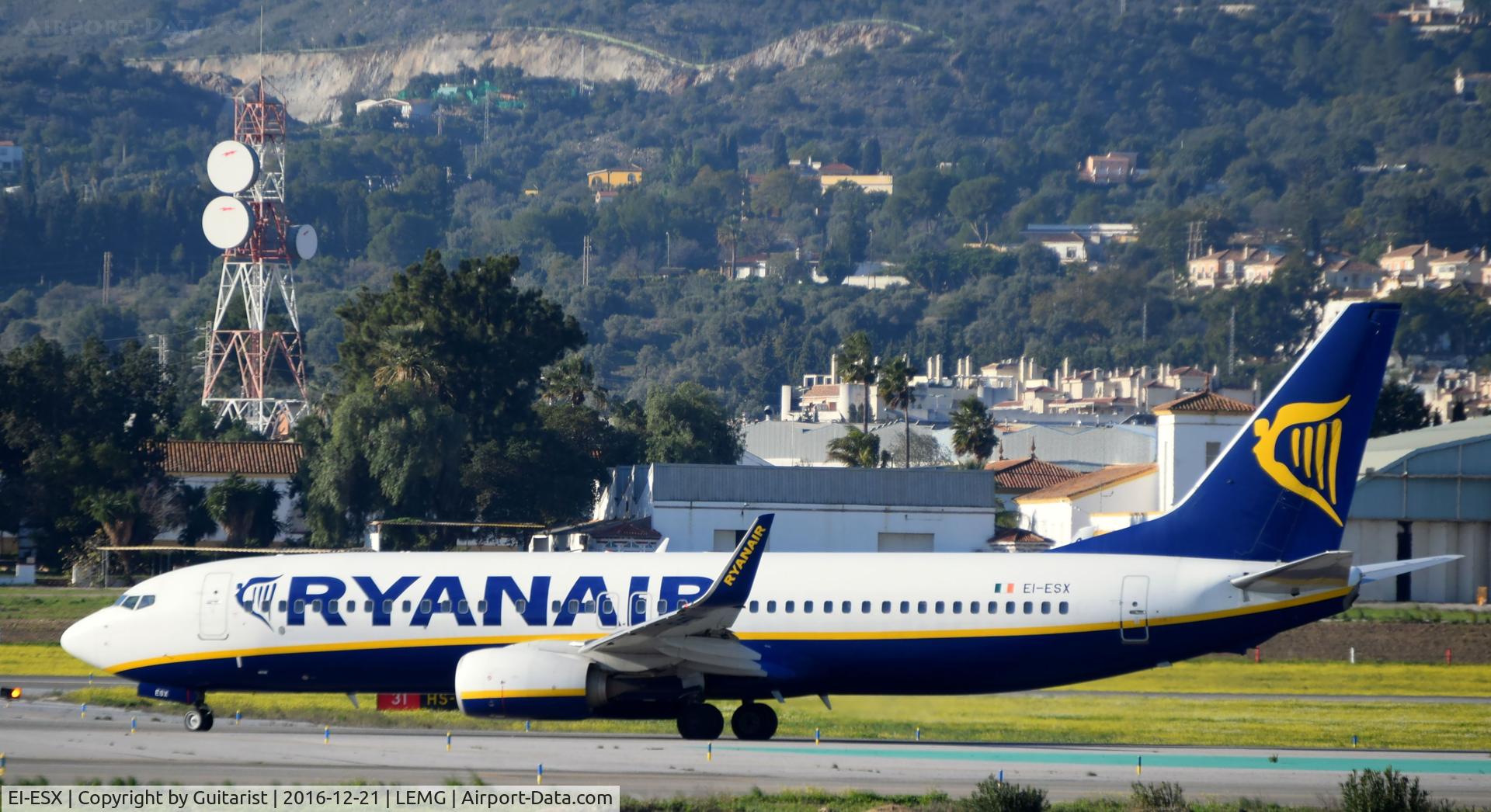EI-ESX, 2011 Boeing 737-8AS C/N 34998, At Malaga