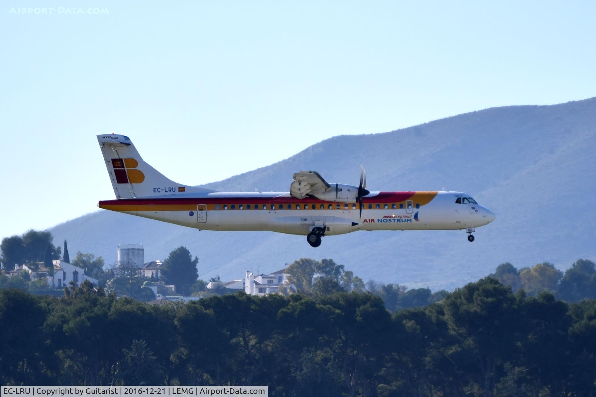 EC-LRU, 2012 ATR 72-600 C/N 1032, At Malaga