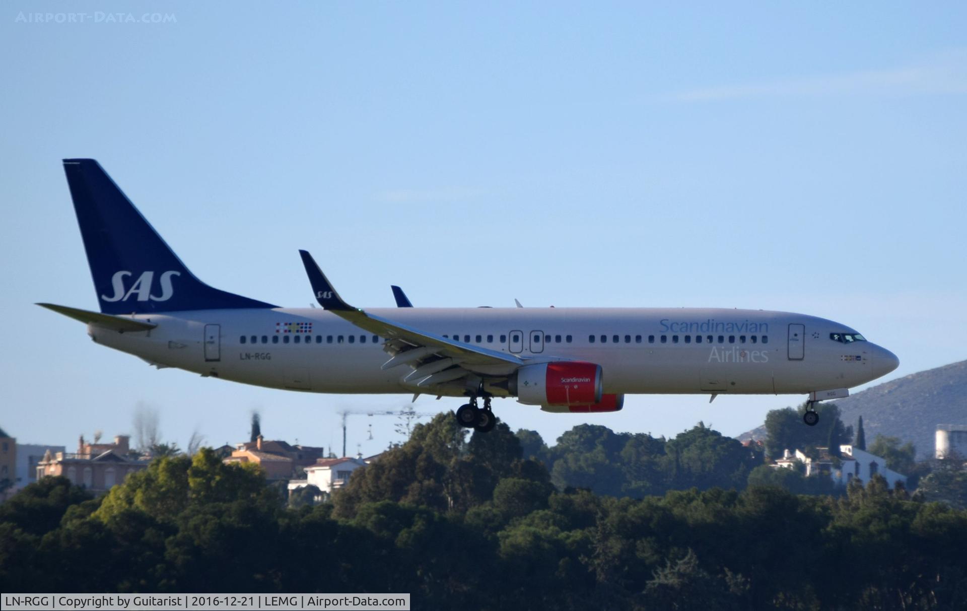 LN-RGG, 2013 Boeing 737-86N C/N 38039, At Malaga