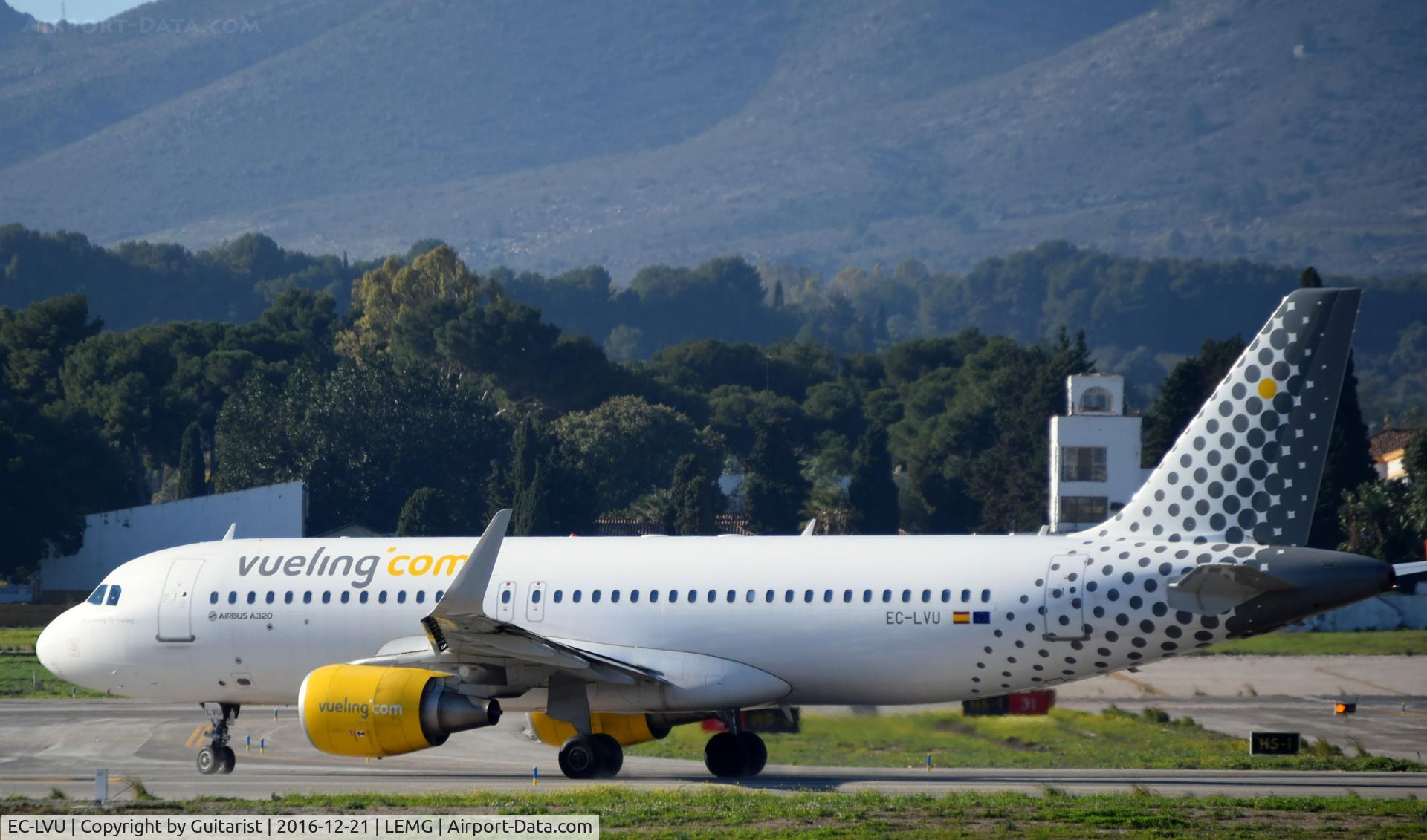 EC-LVU, 2013 Airbus A320-214 C/N 5616, At Malaga