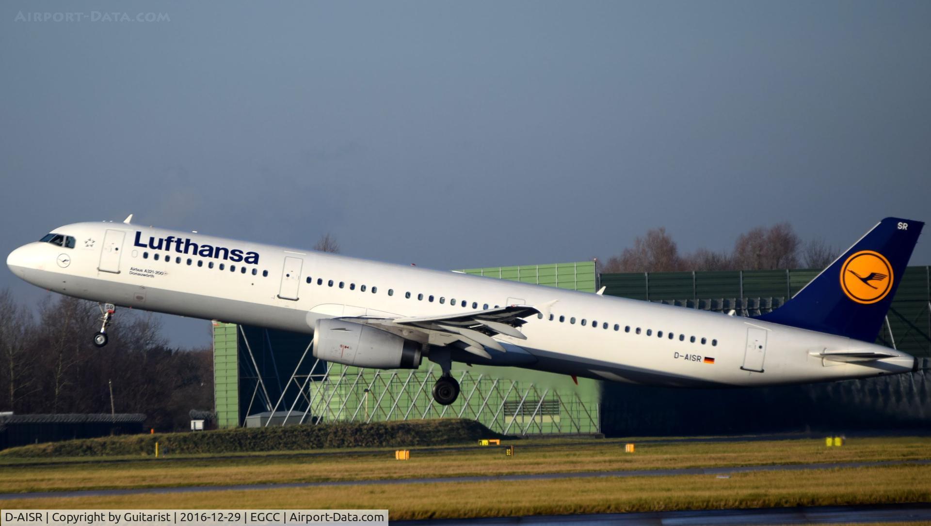 D-AISR, 2009 Airbus A321-231 C/N 3987, At Manchester