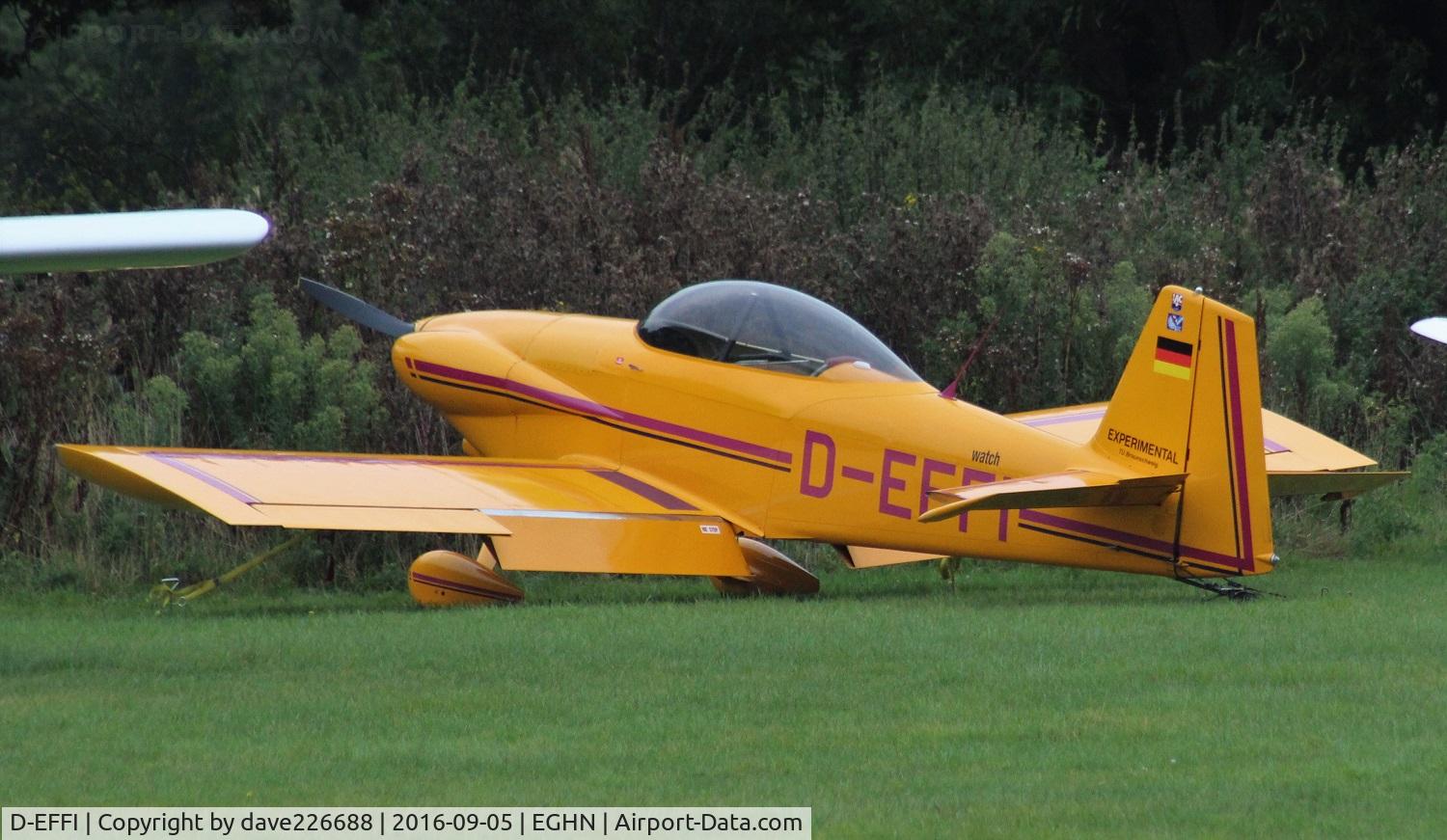 D-EFFI, 1993 Vans RV-4 C/N 1588, D EFFi Vans RV4 at Sandown IOW