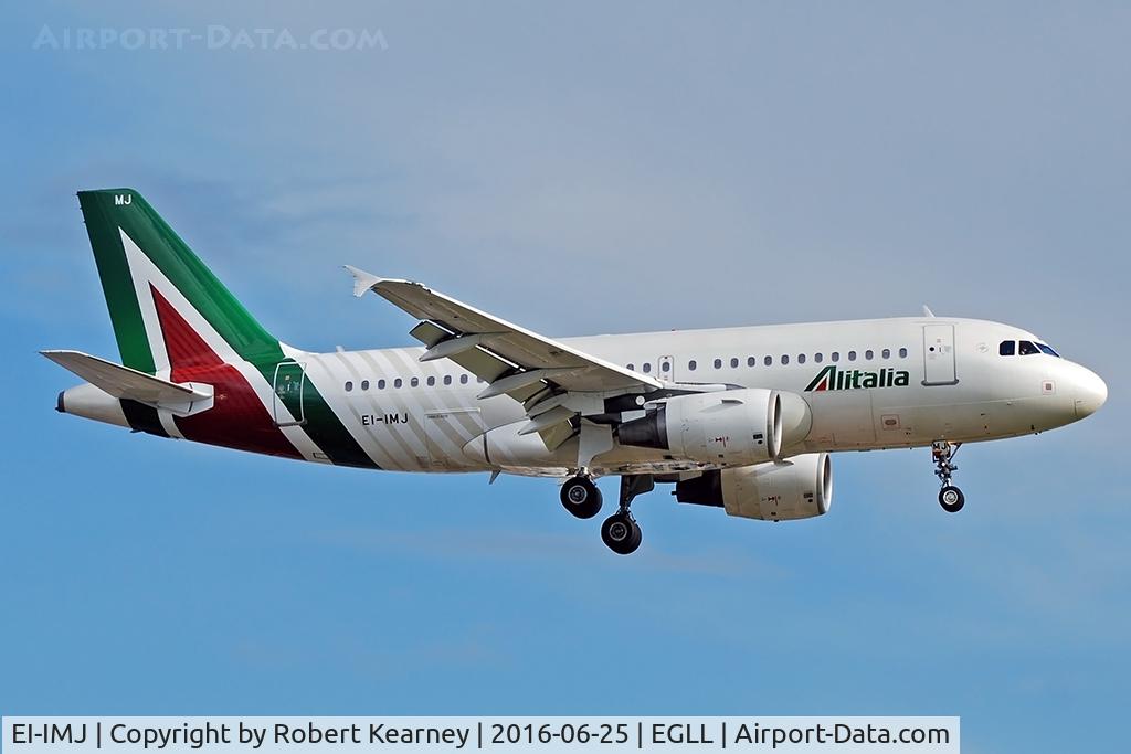 EI-IMJ, 2002 Airbus A319-112 C/N 1779, Arriving 27R