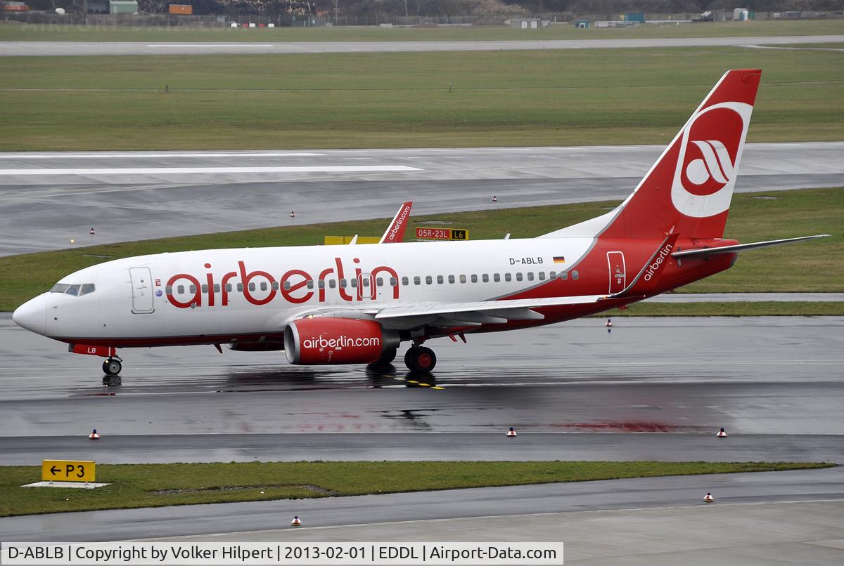 D-ABLB, 2008 Boeing 737-76J C/N 36115, at dus