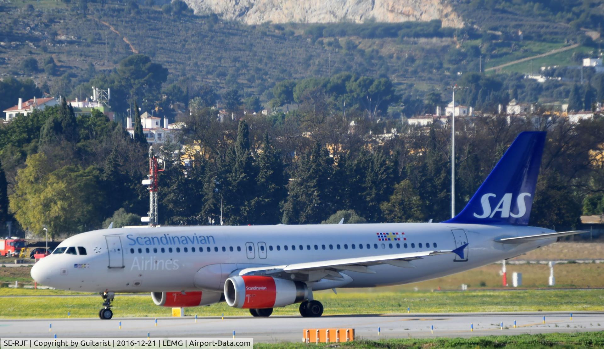 SE-RJF, 2000 Airbus A320-232 C/N 1383, At Malaga