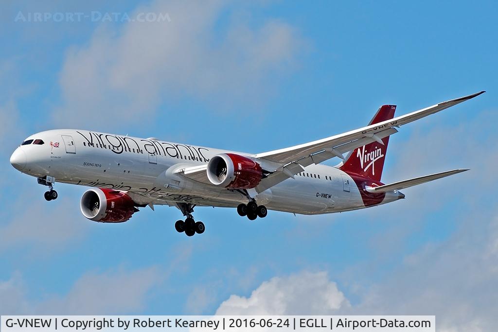 G-VNEW, 2014 Boeing 787-9 Dreamliner C/N 40956, Arriving 27R