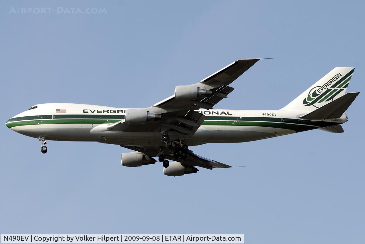 N490EV, 1988 Boeing 747-230F C/N 24138, at rms