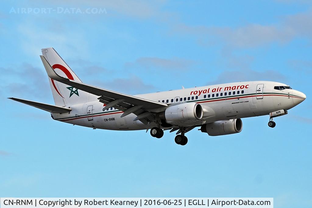 CN-RNM, 1999 Boeing 737-7B6 C/N 28984, Arriving 27R