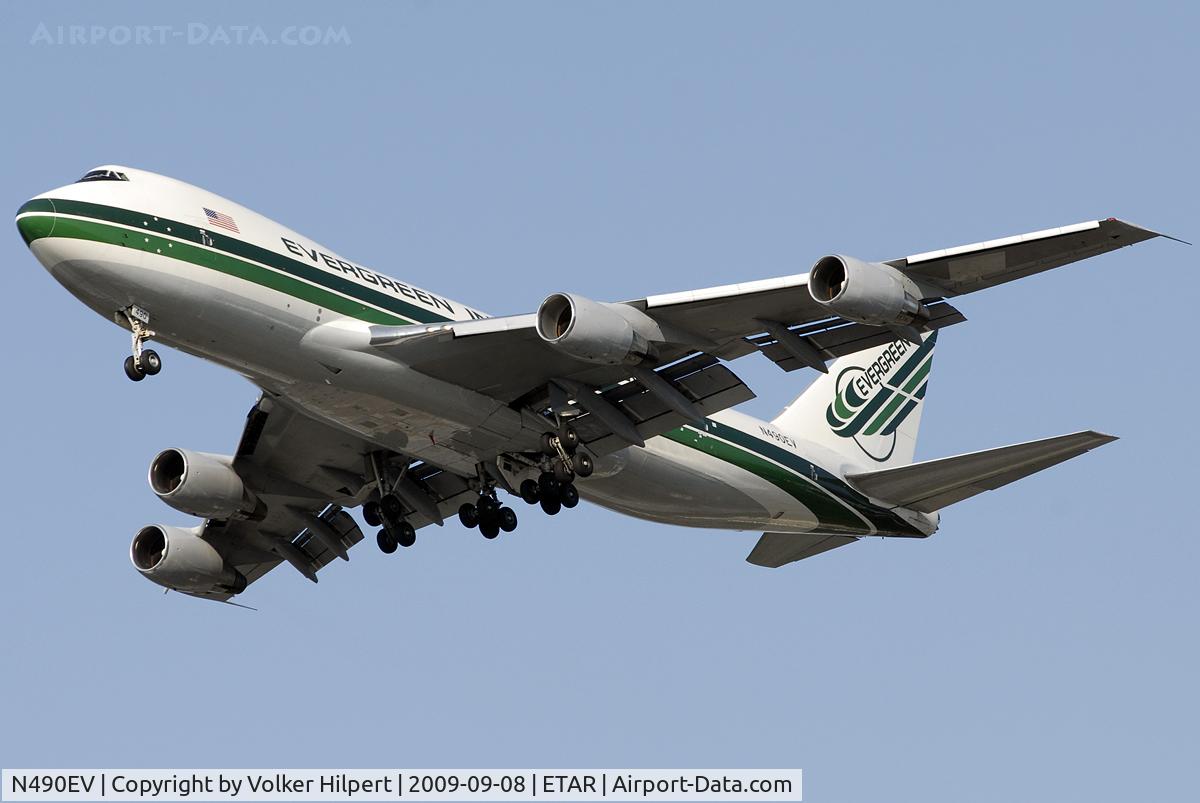 N490EV, 1988 Boeing 747-230F C/N 24138, at rms