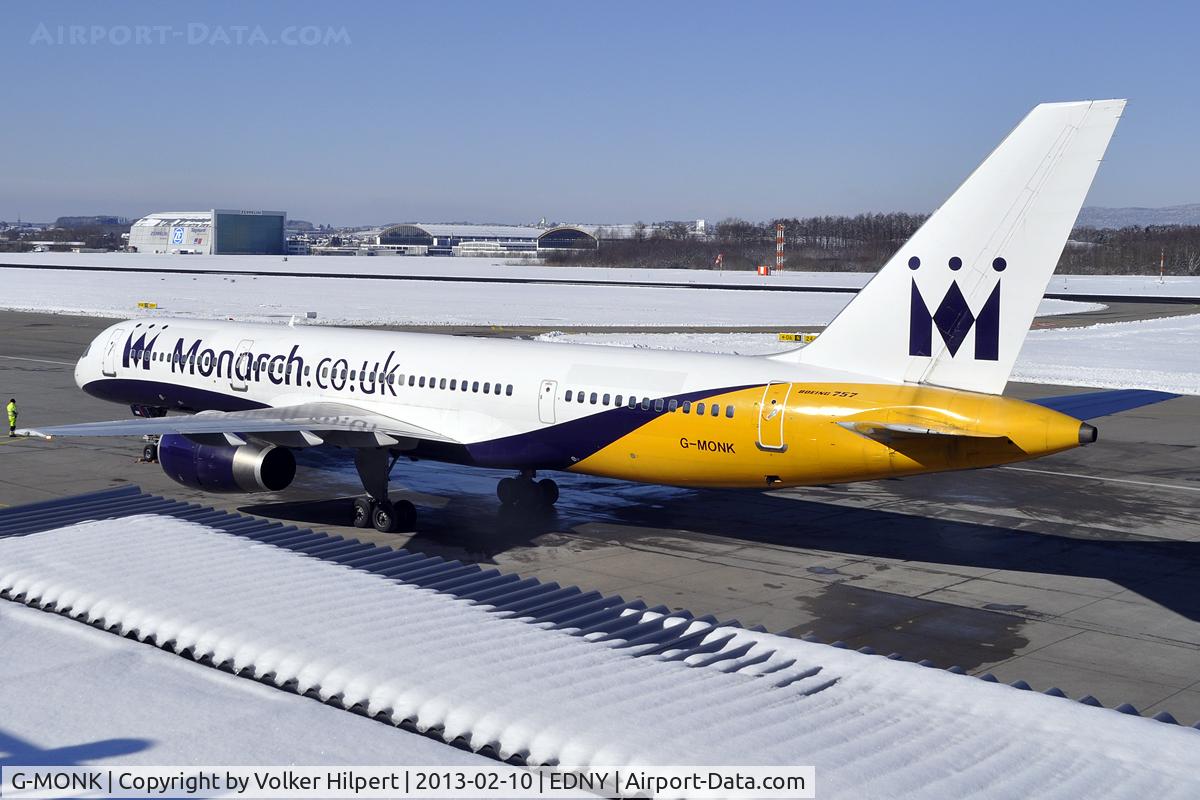 G-MONK, 1988 Boeing 757-2T7 C/N 24105, at fdh