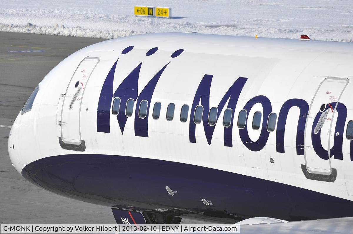 G-MONK, 1988 Boeing 757-2T7 C/N 24105, at fdh