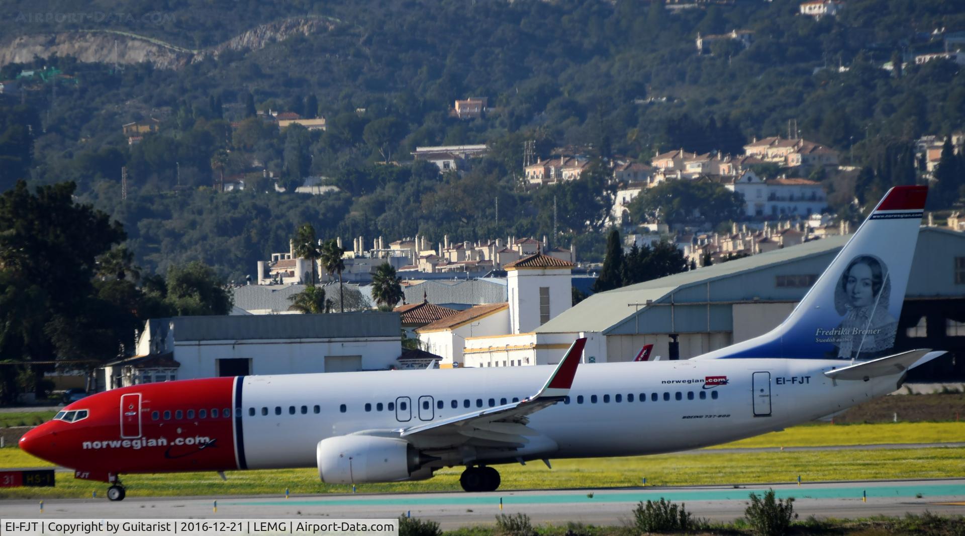 EI-FJT, 2016 Boeing 737-8JP C/N 42079, At Malaga