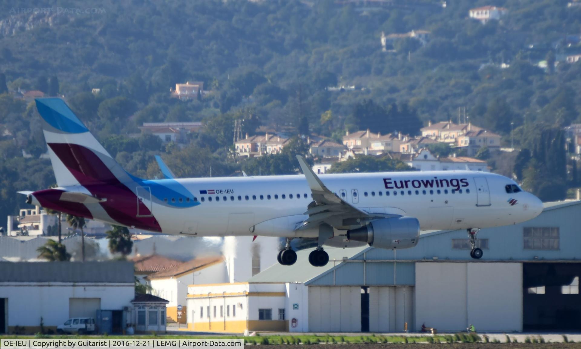 OE-IEU, 2016 Airbus A320-214 C/N 6953, At Malaga