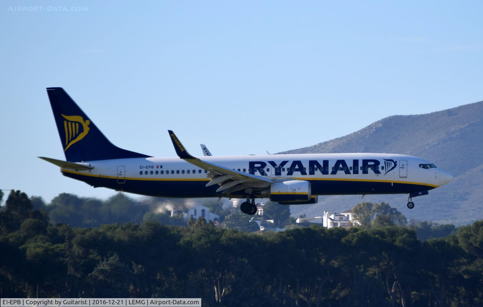 EI-EPB, 2011 Boeing 737-8AS C/N 34986, At Malaga