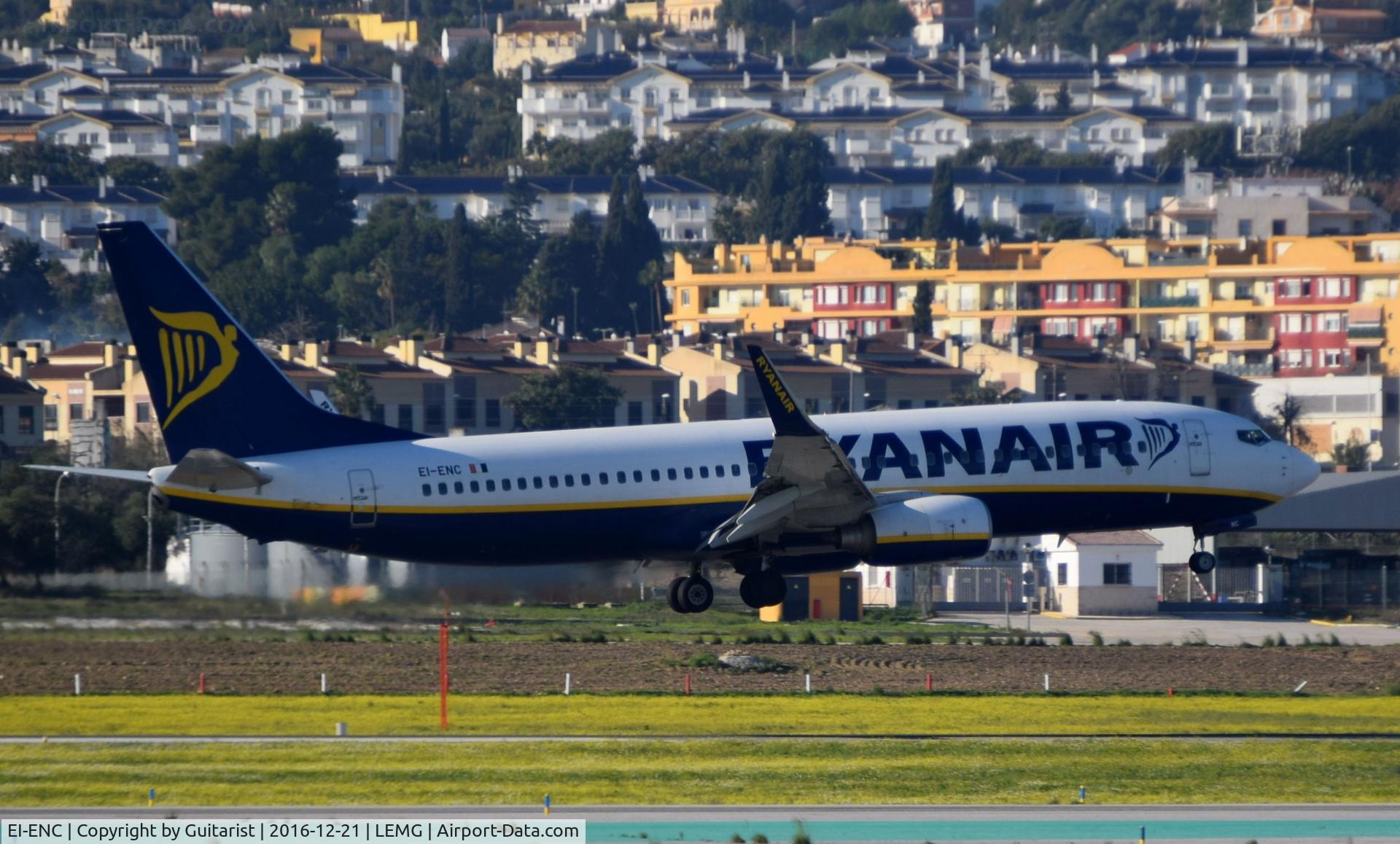 EI-ENC, 2010 Boeing 737-8AS C/N 34980, At Malaga