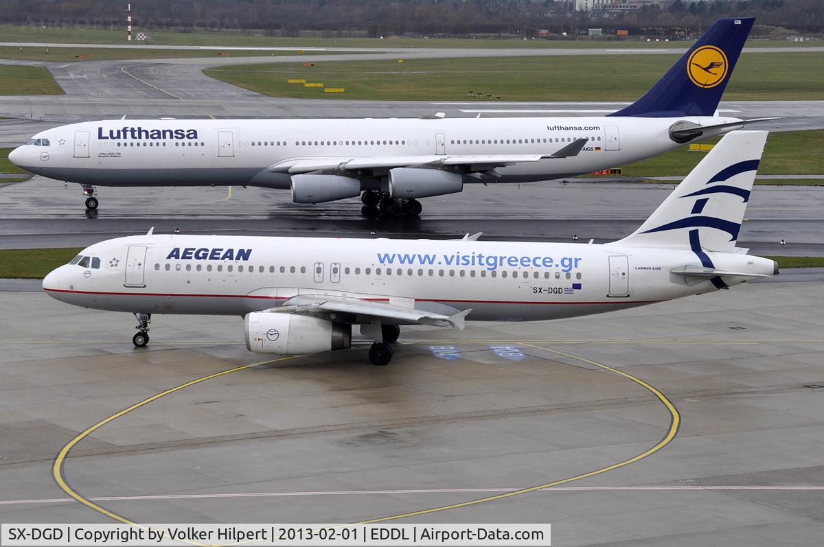 SX-DGD, 2009 Airbus A320-232 C/N 4065, at dus