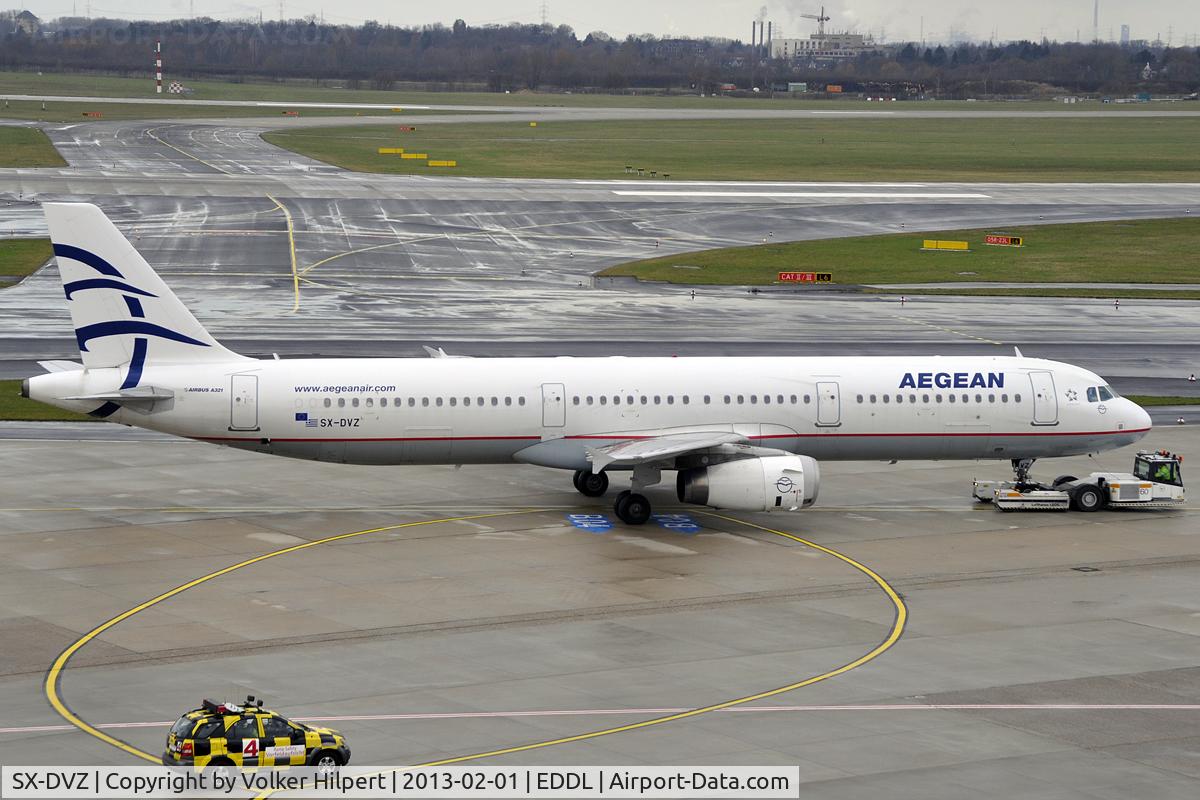SX-DVZ, 2009 Airbus A321-231 C/N 3820, at dus