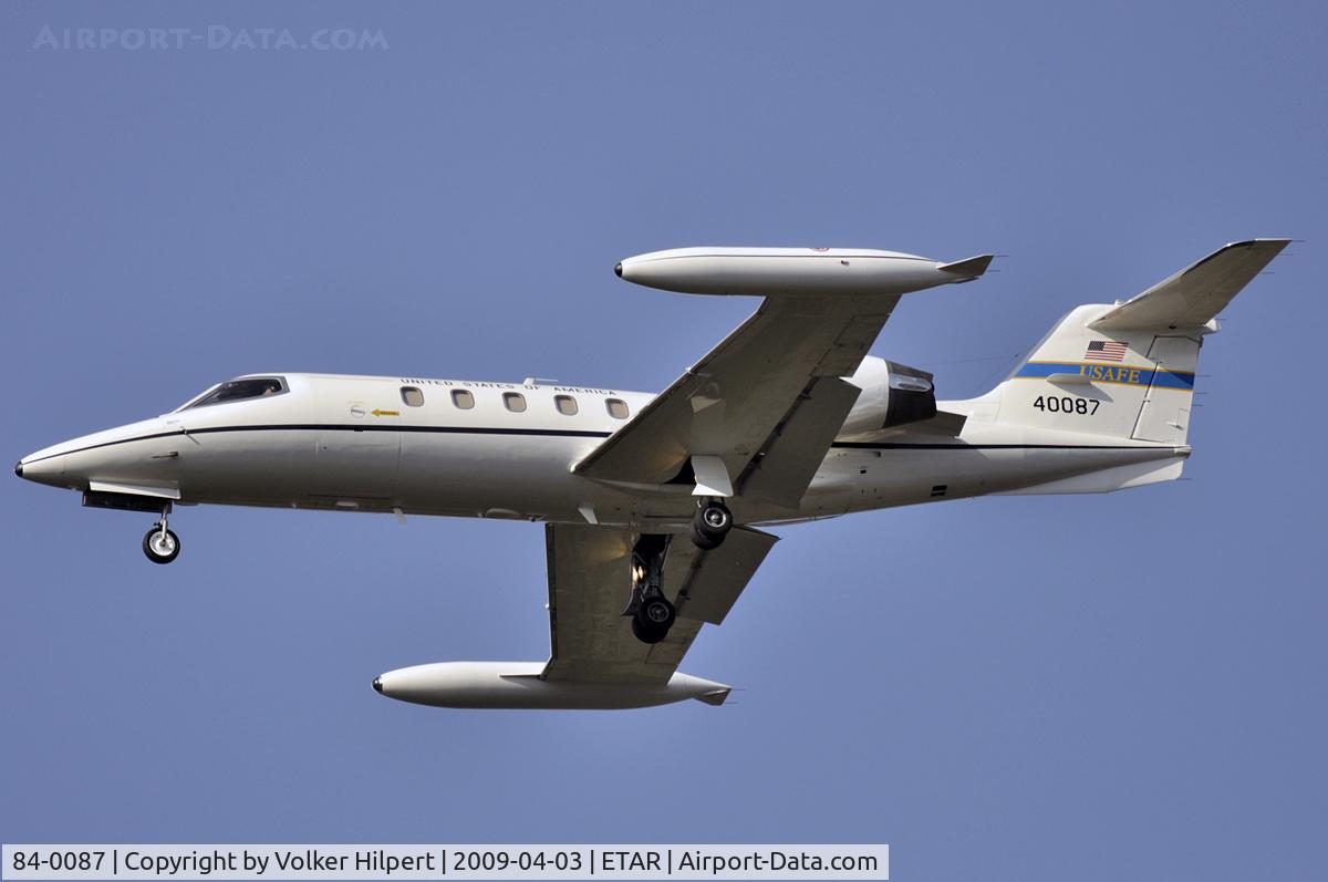 84-0087, 1984 Gates Learjet C-21A C/N 35A-533, at rms