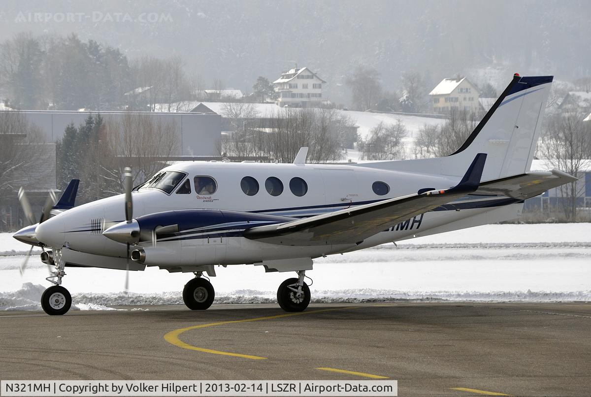 N321MH, 2012 Hawker Beechcraft C-90GTI King Air C/N LJ-2053, at ach