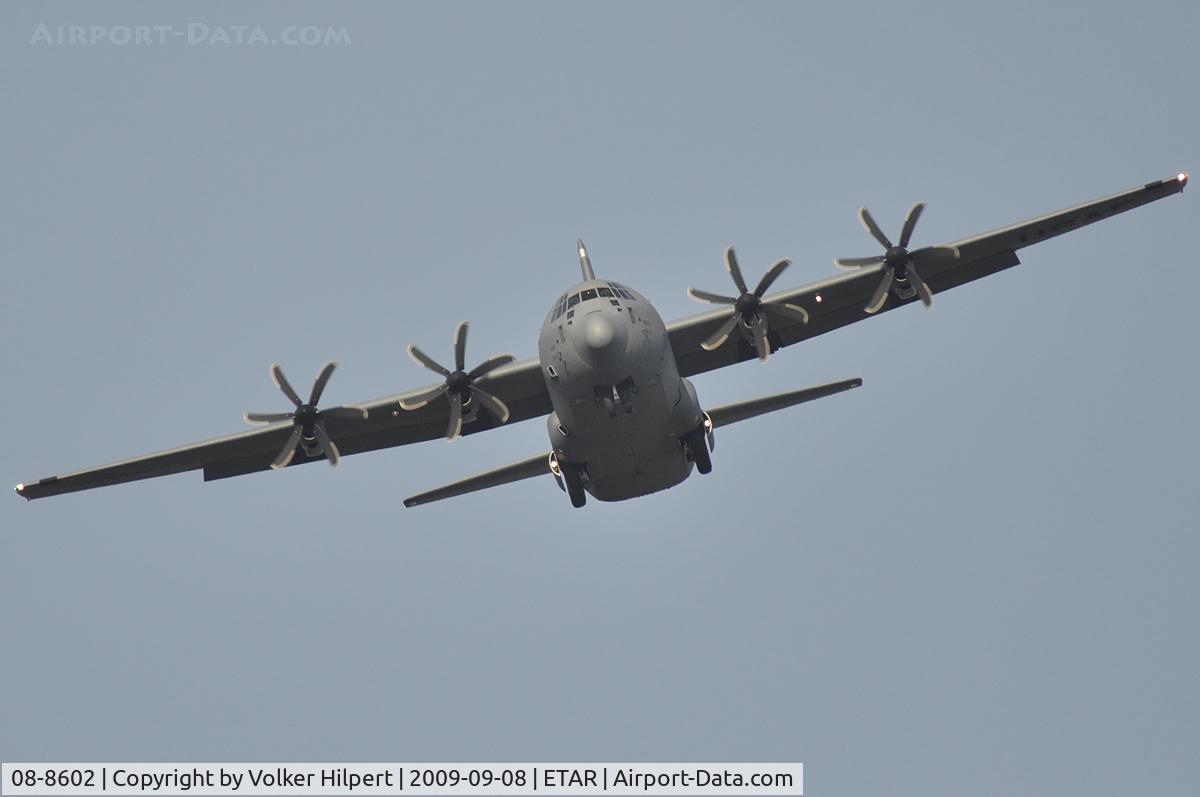 08-8602, 2008 Lockheed Martin C-130J-30 Super Hercules C/N 382-5611, at rms