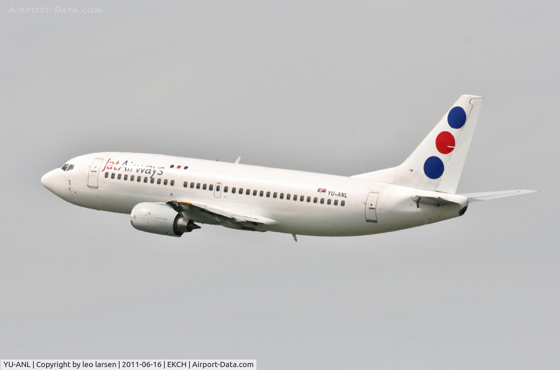 YU-ANL, 1986 Boeing 737-3H9 C/N 23716/1321, Copenhagen 16.6.11