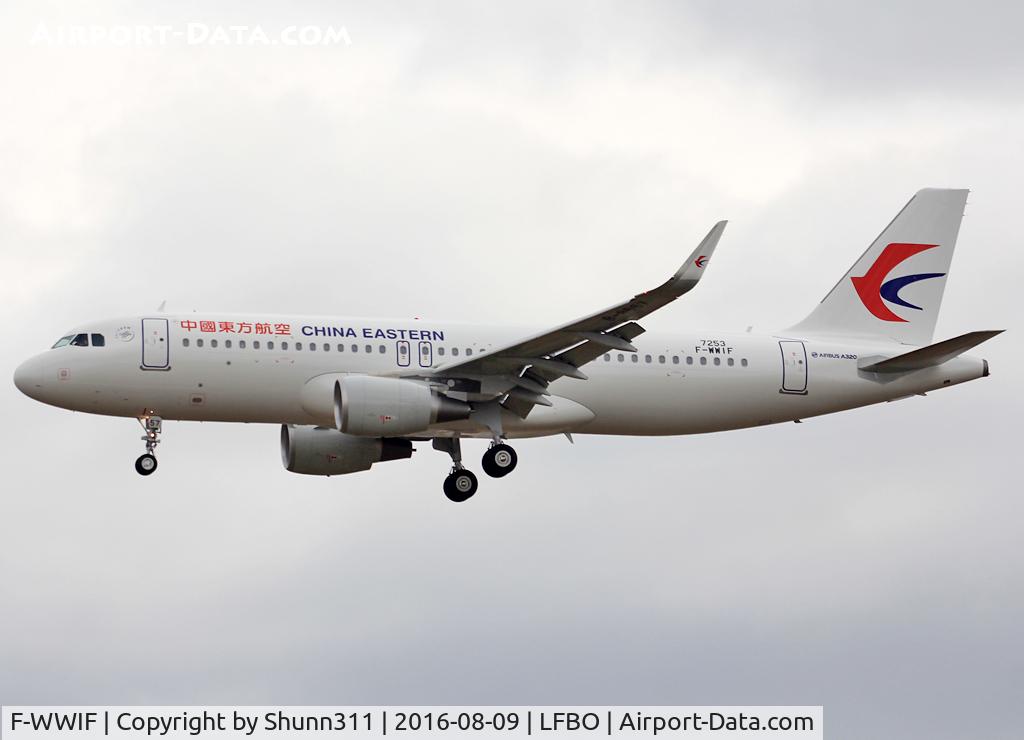 F-WWIF, 2016 Airbus A320-214 C/N 7253, C/n 7253 - To be B-8557