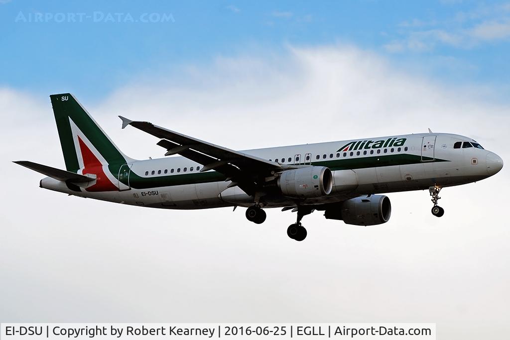 EI-DSU, 2008 Airbus A320-216 C/N 3563, Arriving 27R