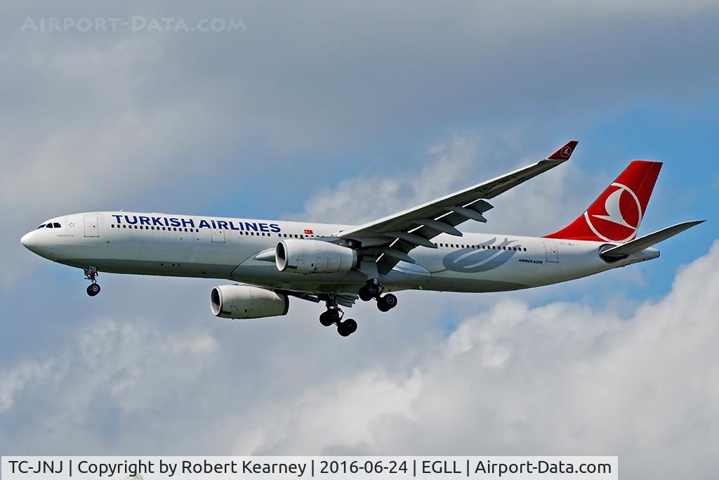 TC-JNJ, 2010 Airbus A330-343X C/N 1170, Arriving 27R