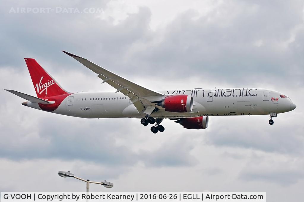 G-VOOH, 2015 Boeing 787-9 Dreamliner Dreamliner C/N 37968, Arriving 27R