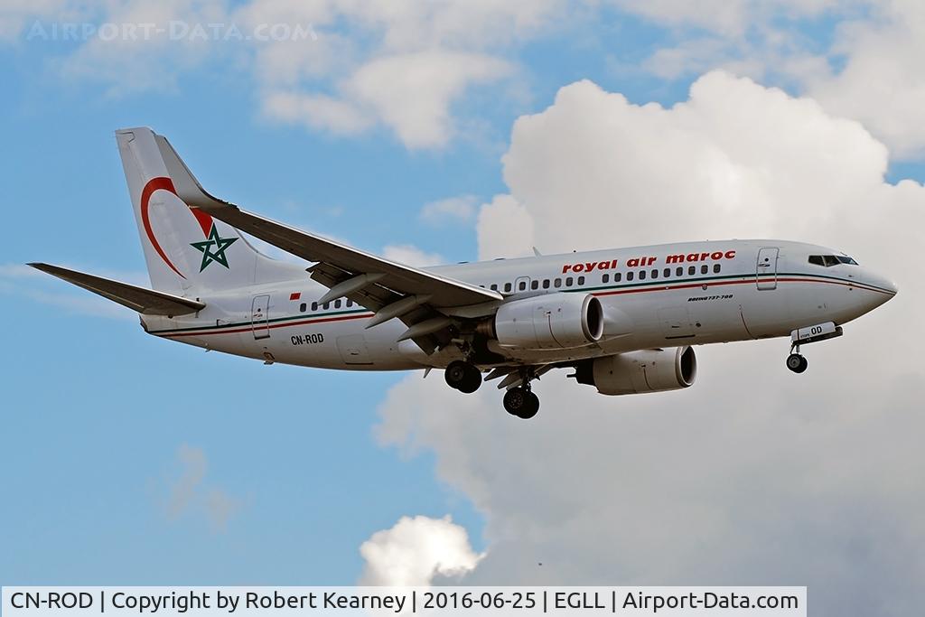 CN-ROD, 2006 Boeing 737-7B6 C/N 33062, Arriving 27R