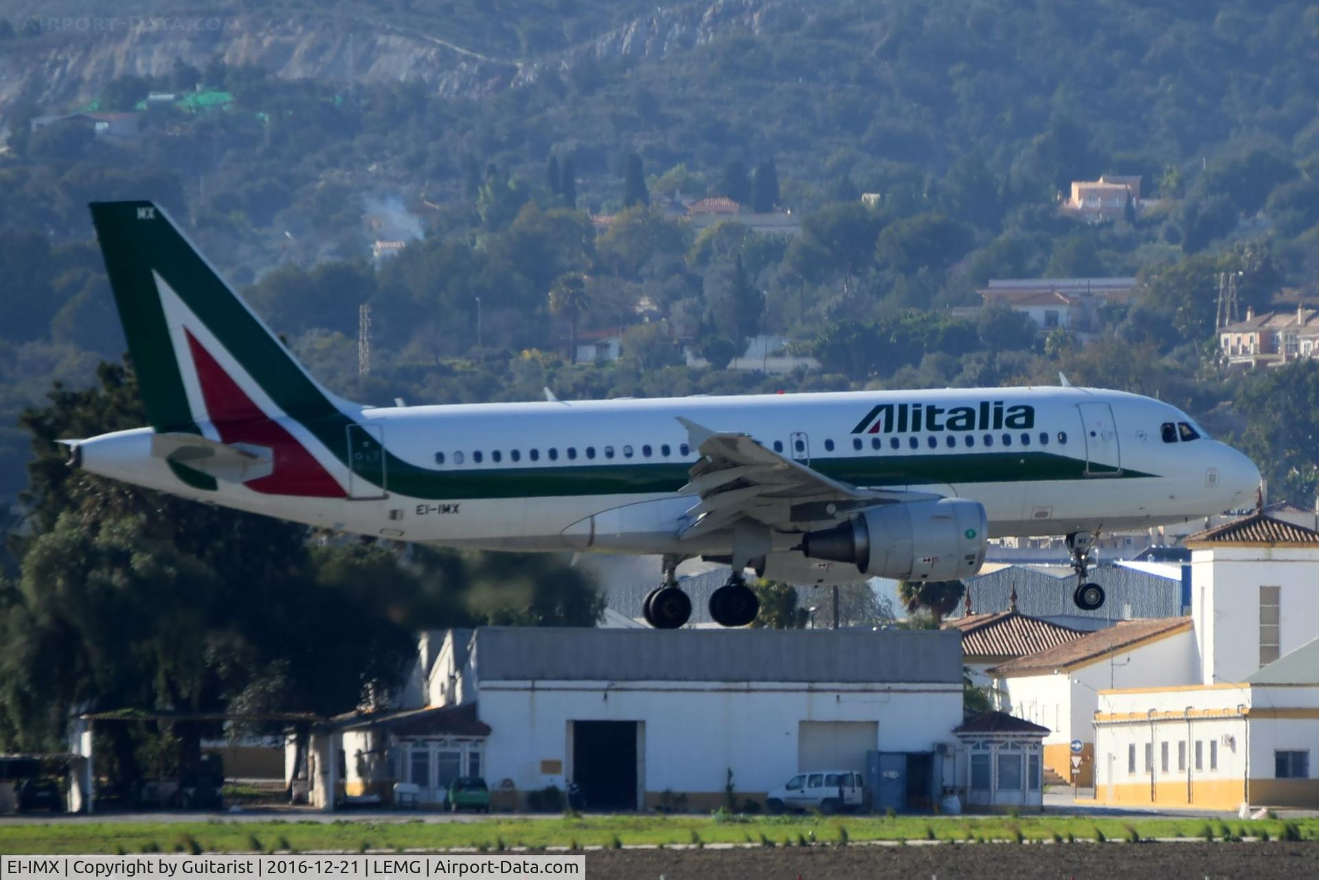 EI-IMX, 2012 Airbus A319-111 C/N 5424, At Malaga