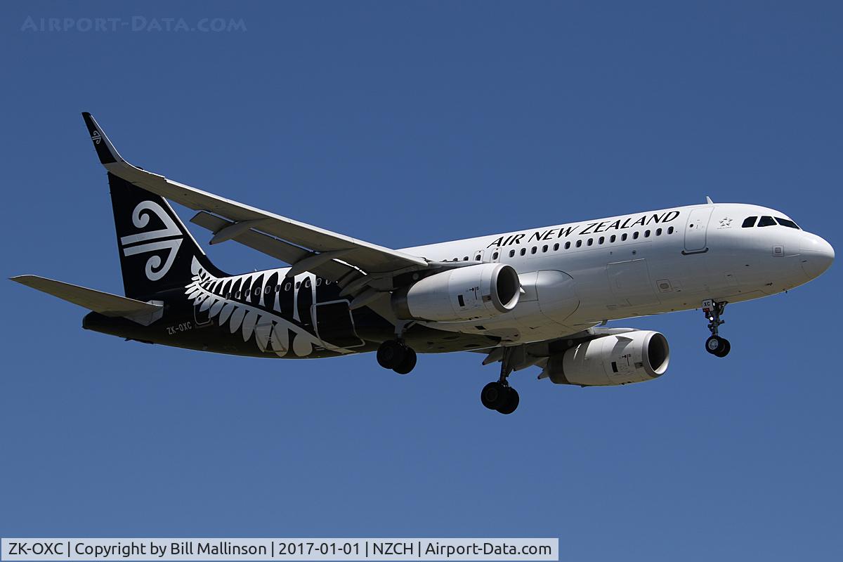 ZK-OXC, 2013 Airbus A320-232 C/N 5847, NZ527 from AKL