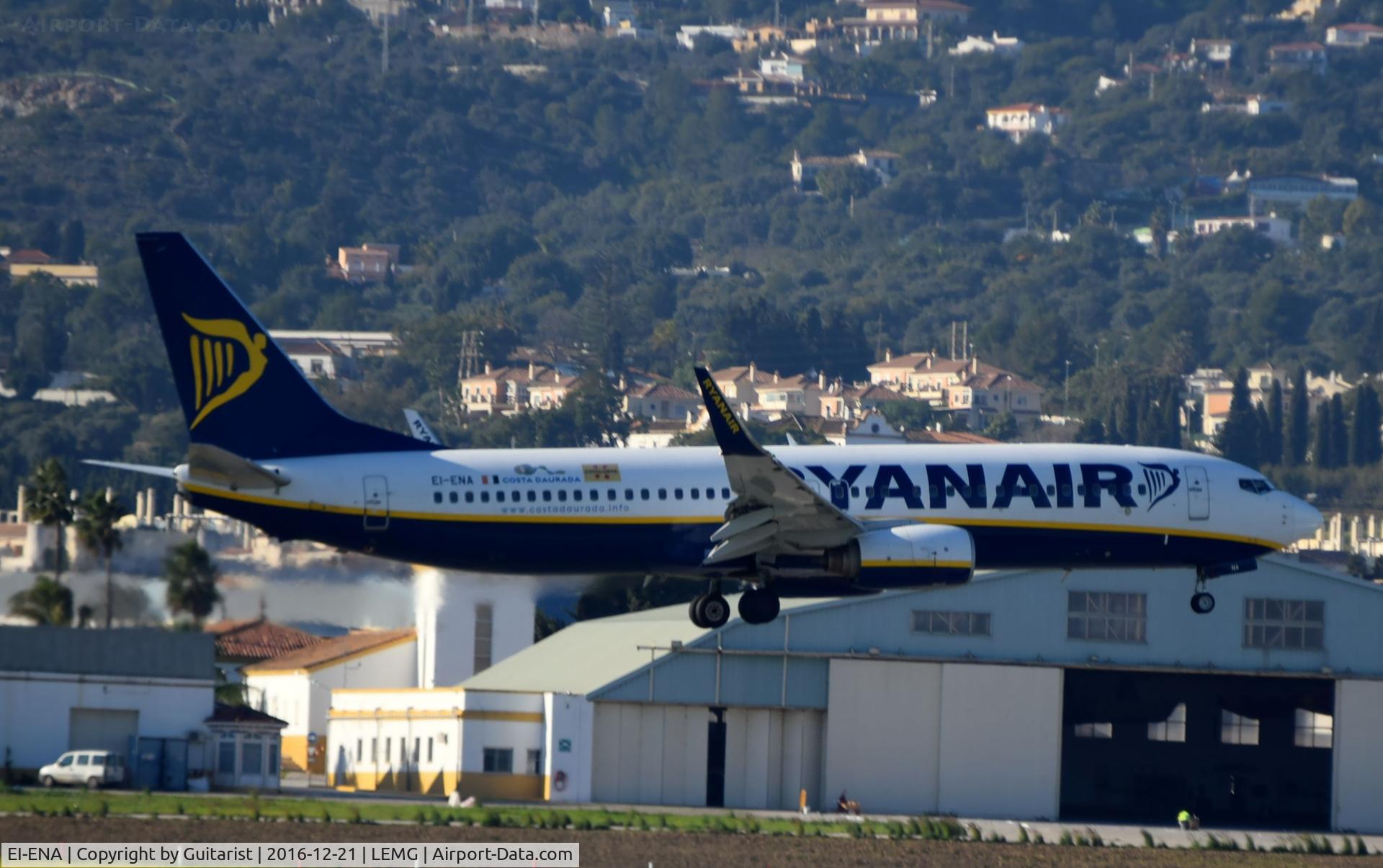 EI-ENA, 2010 Boeing 737-8AS C/N 34983, At Malaga