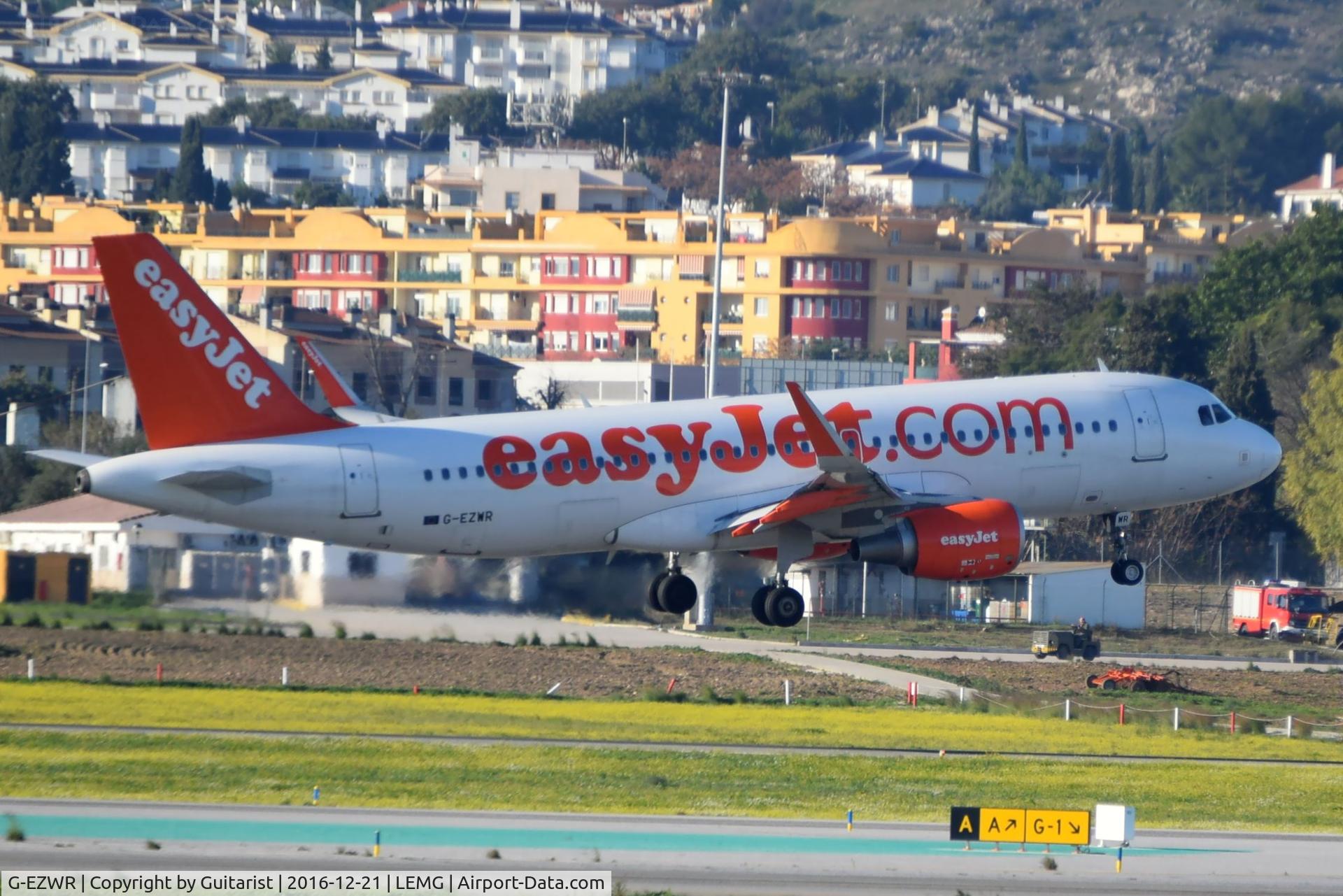 G-EZWR, 2014 Airbus A320-214 C/N 5981, At Malaga
