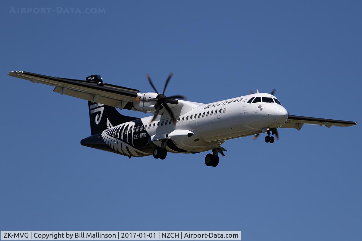 ZK-MVG, 2015 ATR 72-600 C/N 1264, NZ5373 from ROT