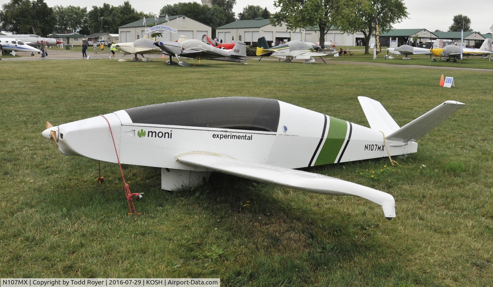 N107MX, 1981 Monnett Moni C/N 001, Airventure 2016