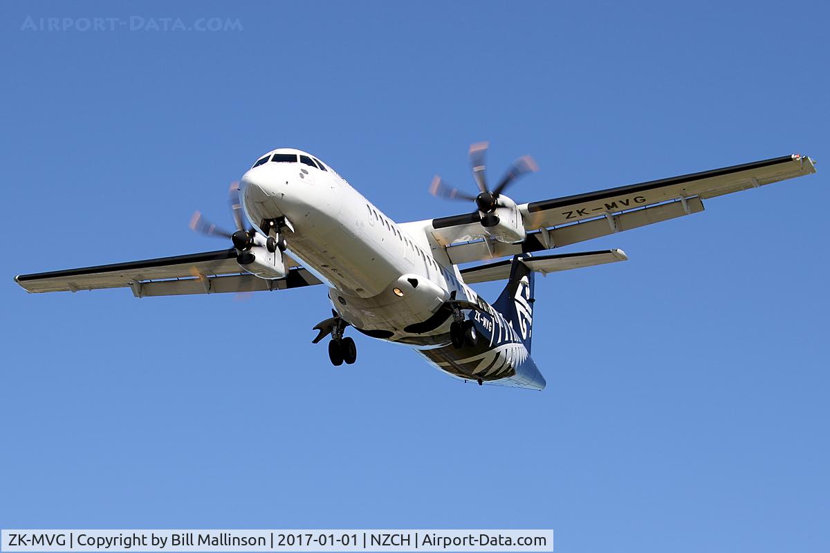 ZK-MVG, 2015 ATR 72-600 C/N 1264, NZ5380 from ZQN