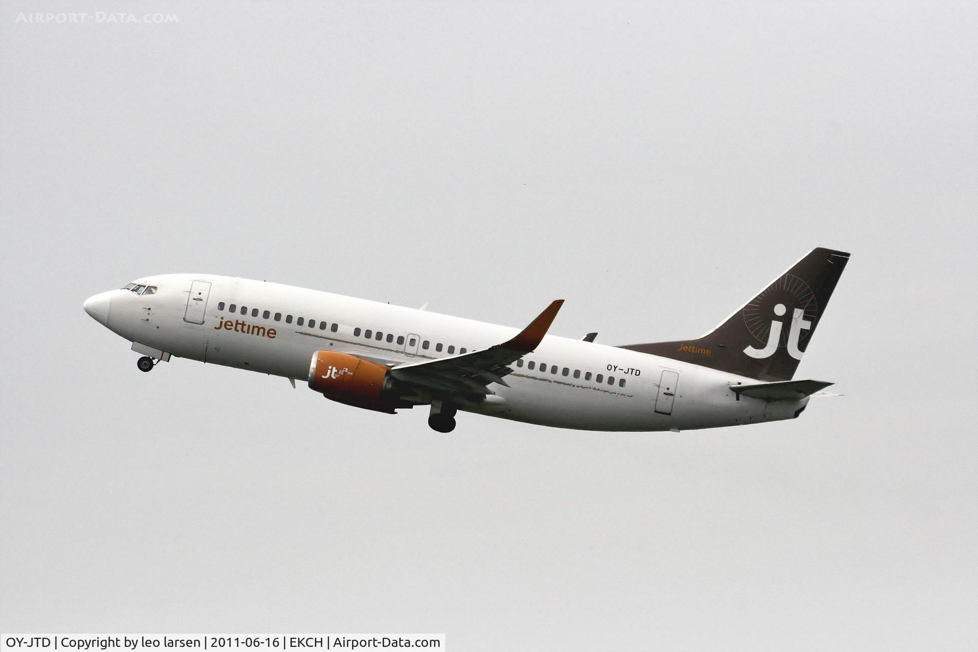 OY-JTD, 1990 Boeing 737-3Y0 C/N 24678, Copenhagen 16.6.11